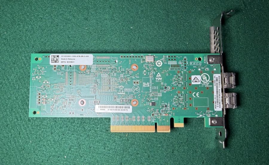 Контроллер QLE2692-Dell QLOGIC 2-Port Fibre Channel 0CK9H1