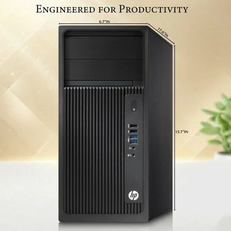 SSD-накопитель HP Z240 Tower Workstation PC Intel i5-6th 8GB RAM 256GB SSD Built — фото лота 3