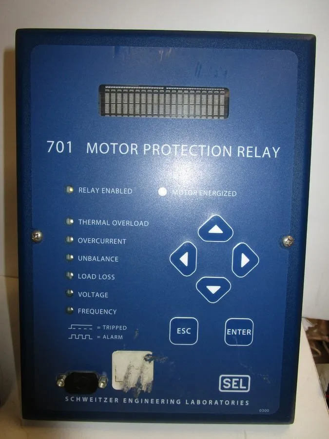 Реле защиты SEL-701 Motor Protection Relay