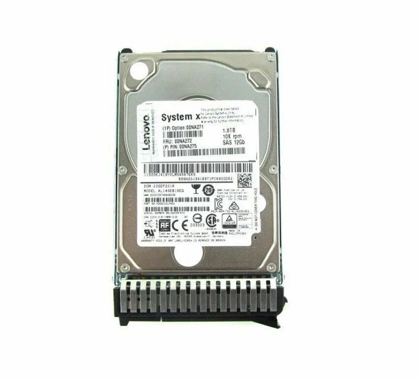 Жёсткий диск Lenovo IBM 1.8TB 10K 12GBps SAS 2.5" G3HS 512e HDD 00NA272 00NA275 
