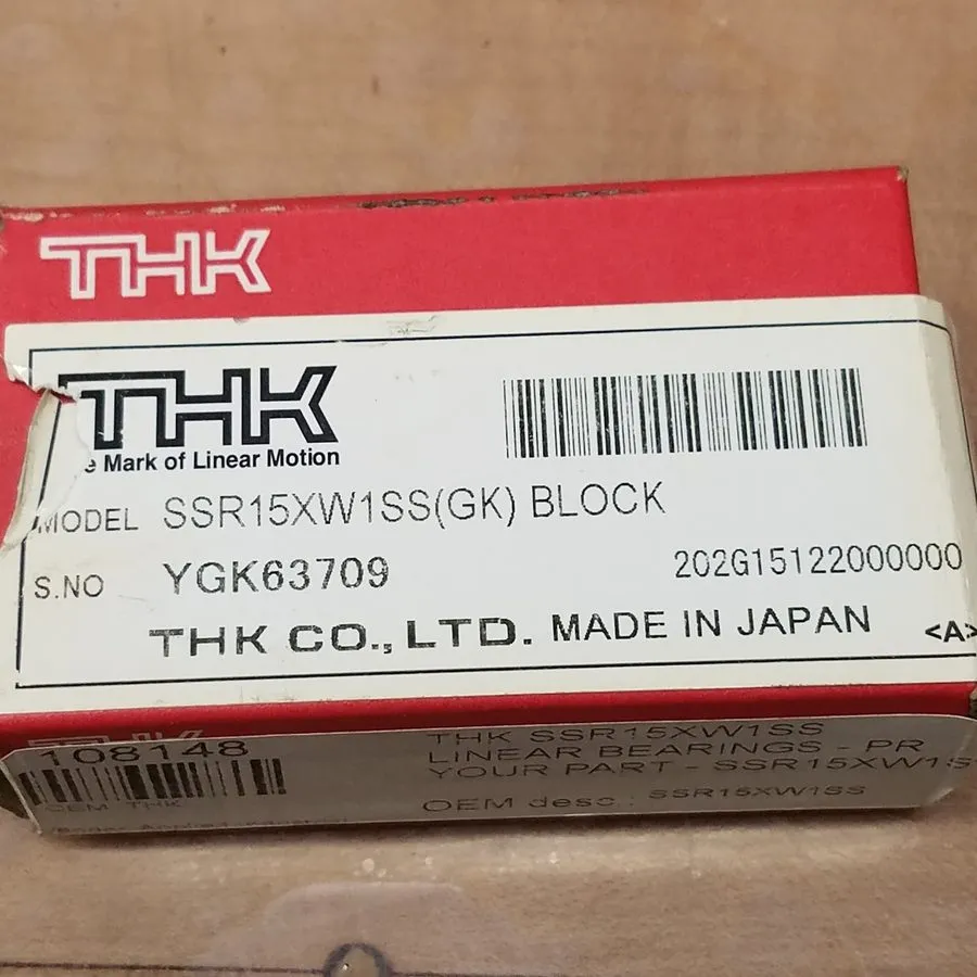 Подшипник THK SSR15XW1SS Linear Slide Block Bearing