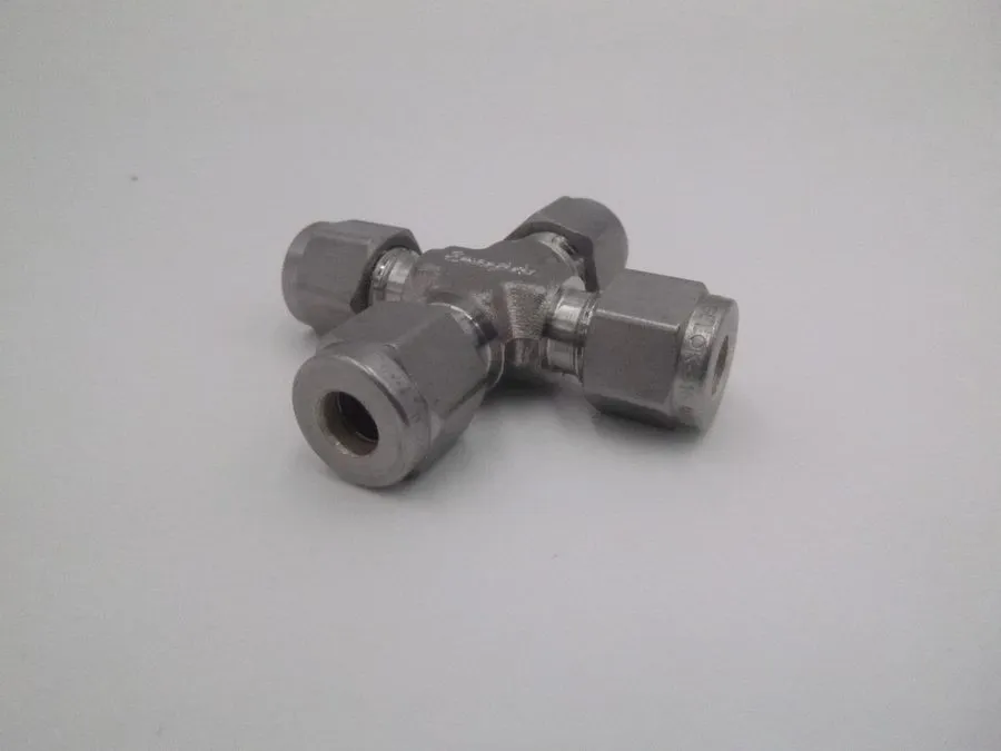 Фитинг Swagelok 1/2" Stainless Steel Union Cross Tube Fitting (SS-810-4)