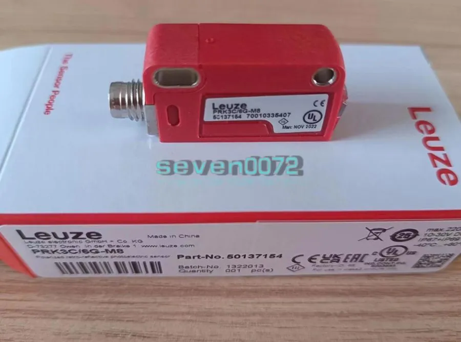 Фотоэлектрический датчик LEUZE PRK3C/6G-M8 Photoelectric Sensor