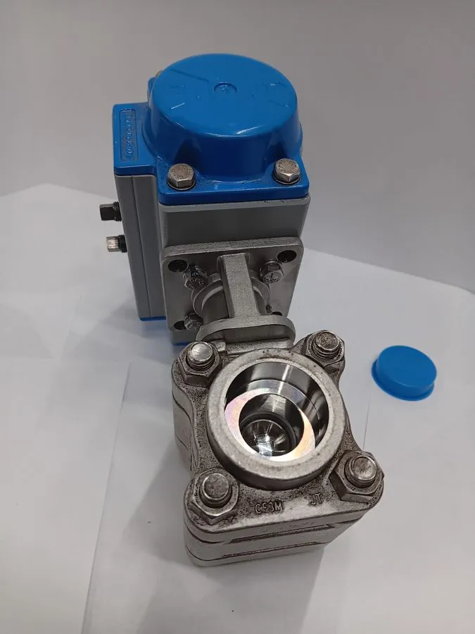 Клапан Jamesbury VPVL100DABD 1” Stainless pneumatic ￼actuator Ball Valve — фото лота 2