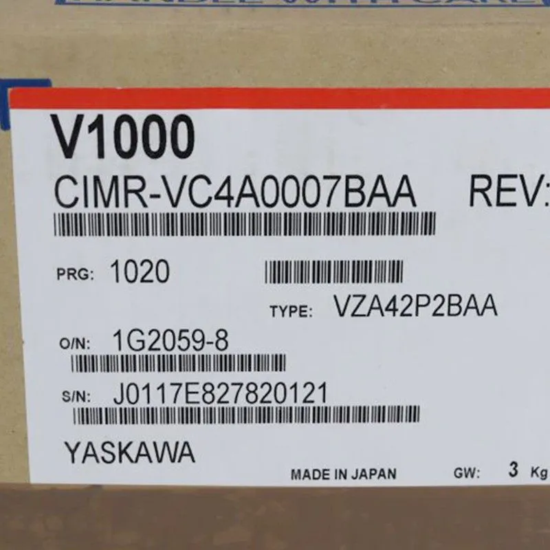 Частотный преобразователь Yaskawa CIMR-VC4A0007BAA V1000 Inverter