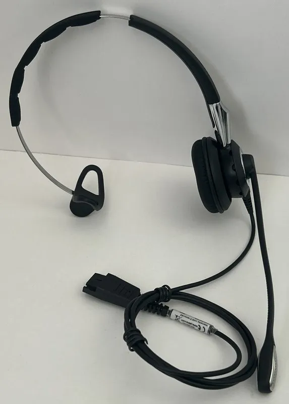 VoIP-шлюз Jabra BIZ 2400 II Mono 3-1 Wired Headset 2406-820-205 Black