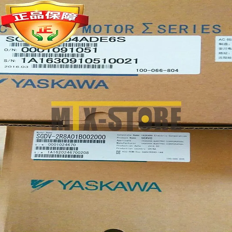 Сервопривод 400W Yaskawa Servo SGDV-2R8A01B002000+SGMJV-04ADE6S he
