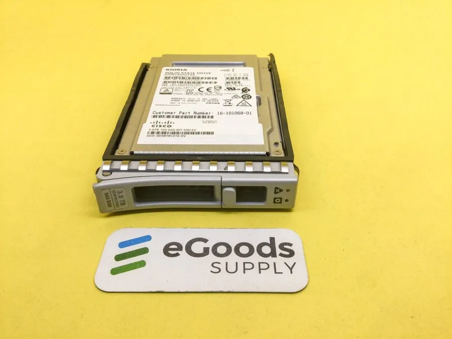 SSD-накопитель Kioxia PM5-R 3.84TB KPM51RUG3T84 SAS 12Gb/s 3D TLC 2.5in Intensiv