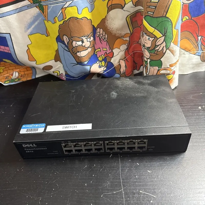 Коммутатор Dell PowerConnect 2816 16 Port Gigabit Ethernet Managed Switch BNIB