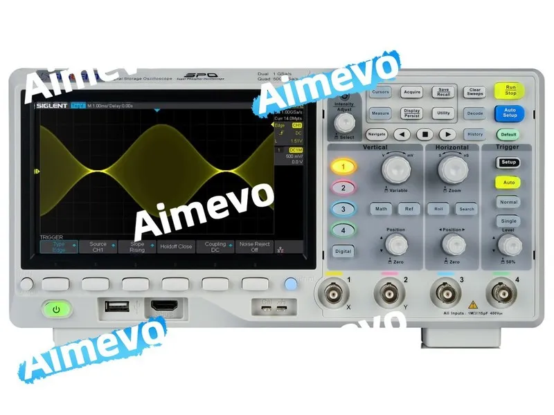 Осциллограф Siglent SDS1104X-E 100MHz 1GSa/s 4 Channel Digital Oscilloscope