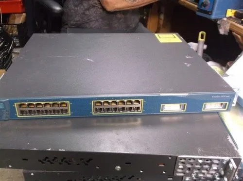 Коммутатор Cisco catalyst WS-C3550-24-SMI 24 ports network switch 90 Day's Real