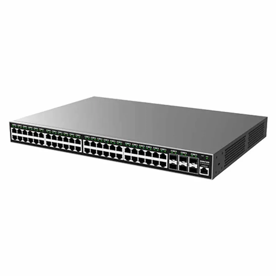 VoIP-шлюз Grandstream GWN7806P 48-Port Gigabit PoE+ Managed Switch Layer 2+ — фото лота 1