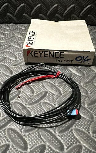 Фотоэлектрический датчик KEYENCE PS-55T Photoelectric Sensor Head Compact Micro — фото лота 2