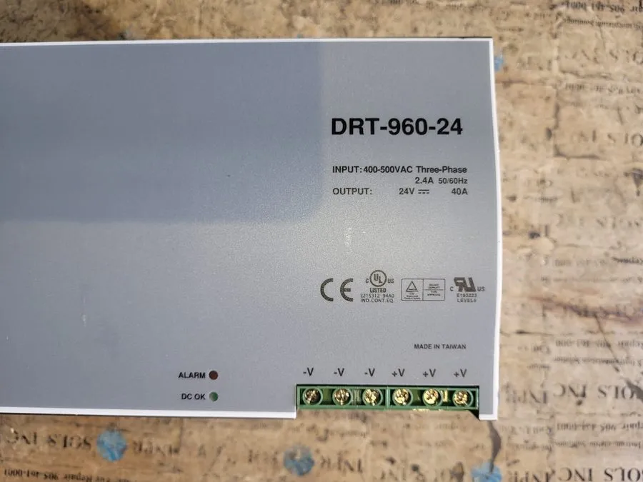 Блок питания MEAN WELL DRT-960-24 DIN Rail Power Supply 24V 40A 960W 3PH