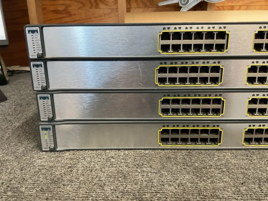 Коммутатор Cisco Catalyst 3750 PoE-24 Ethernet switches