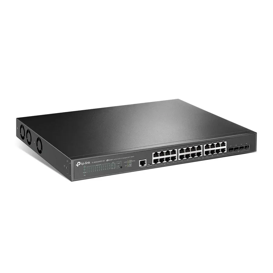 Коммутатор TP-Link TL-SG3428X-M2 Omada 24-Port 2.5GBASE-T L2+ Managed Switch wit
