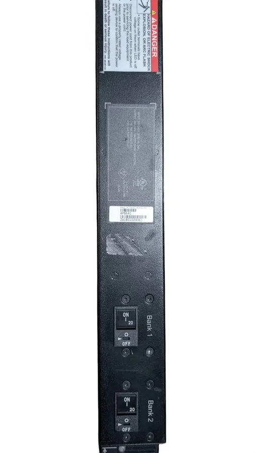 Блок розеток PDU APC AP9571A Rack PDU, Basic, 1U, 30A, 208V, L6-30P Input, C13 O