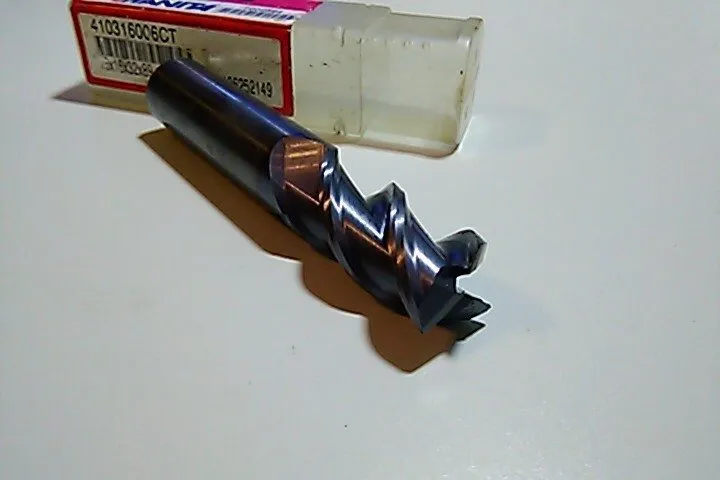 Режущий инструмент HANITA Carbide 16mm Finishing End Mill 3-Flute 16x16x32x89 19 — фото лота 1