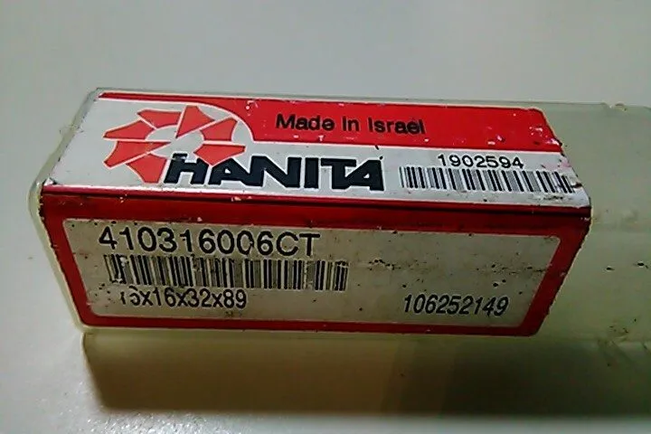 Режущий инструмент HANITA Carbide 16mm Finishing End Mill 3-Flute 16x16x32x89 19 — фото лота 2