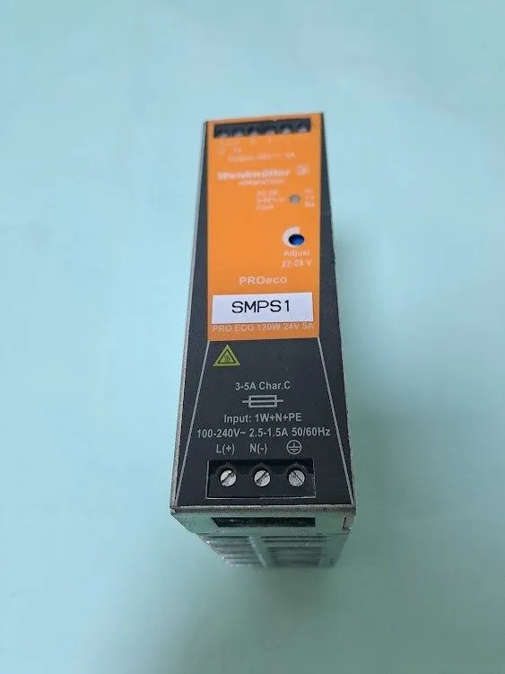 Блок питания Weidmüller 1469480000 PRO ECO DC DIN-Rail Power Supply 120W 24VDC 5