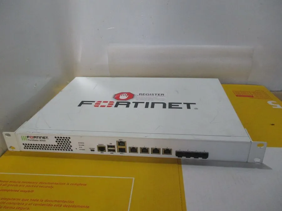 Межсетевой экран Fortinet FortiGate-300D FG-300D Enterprise Firewall VPN P14814-