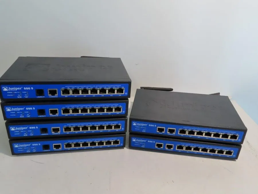 Межсетевой экран Juniper SSG 5 SSG-5-SB-MW-US 7-Port Gateway VPN Firewall WiTech