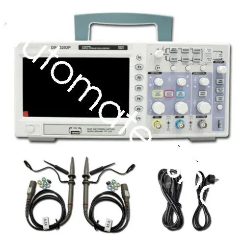Осциллограф Hantek DSO5202P Digital Oscilloscope 200MHz 2Channels 1GSa/s 7'' TFT