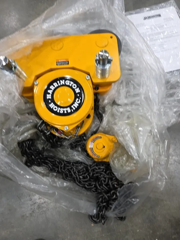 Таль Harrington NTH020-10 2 Ton Lift Cap 10 Ft Lift Length Manual Chain Hoist