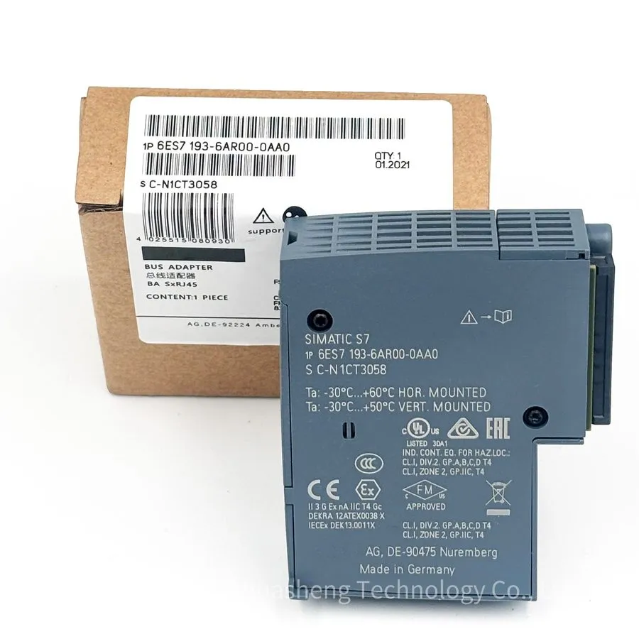 Модуль ввода-вывода Siemens 6ES7193-6AR00-0AA0 SIMATIC ET 200SP BusAdapter BA 2x