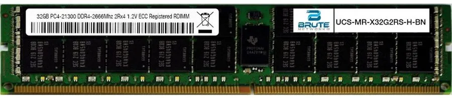 Модуль памяти UCS-MR-X32G2RS-H CISCO Branded 32GB DDR4-2666-MHz RDIMM/PC4-21300/