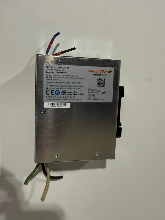 Блок питания Weidmüller 1469480000 PRO ECO DC DIN-Rail Power Supply 120W 24VDC 5