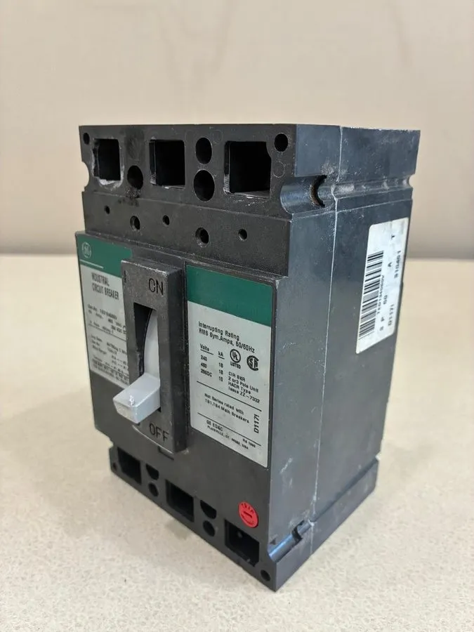Автоматический выключатель TED134060V~GE TED134060V 60A 3P 480V 18KA Circuit Bre — фото лота 1