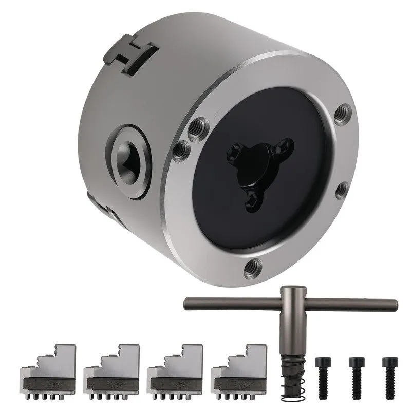Режущий инструмент 4 Jaw Lathe Chuck K12-80 80mm Self Centering