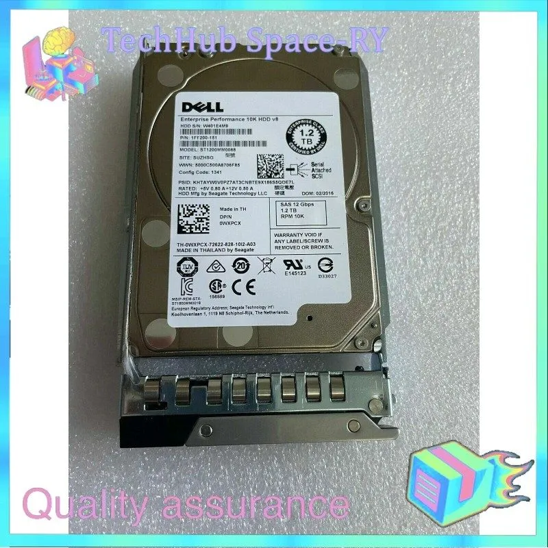 Жёсткий диск Dell 400-AJPD 12Gb/s 1.2TB 10K SAS 2.5" Gen13 Hard Drive