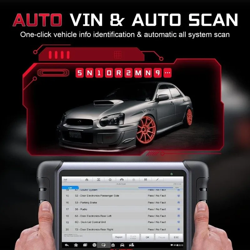 Диагностический сканер Original Autel MK808Z with 60$ MV108 Android 11 Bi-Direct