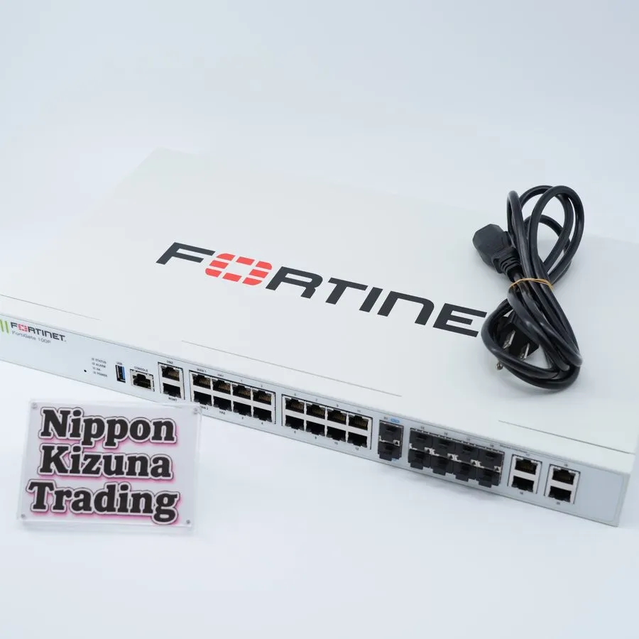Межсетевой экран Fortinet FortiGate 100F FG-100F Next Generation Firewall UTM 10