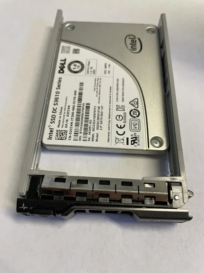SSD-накопитель Intel DC S3610 Series 1.6TB SSD 02CC4N Enterprise 2.5" SSDSC2BX01