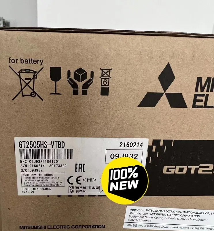 Панель оператора Mitsubishi GT2505HS-VTBD HMI Touch Screen Panel