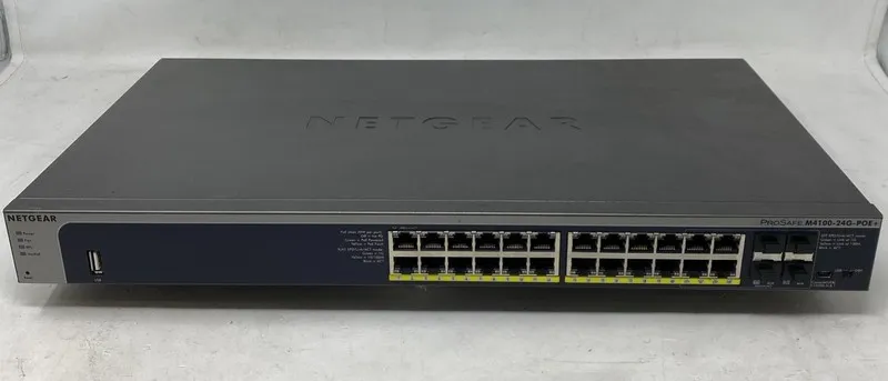 Коммутатор Netgear ProSAFE M4100-24G-POE+ 24-Port Layer 2+ 10/100/1000 PoE+ Swit
