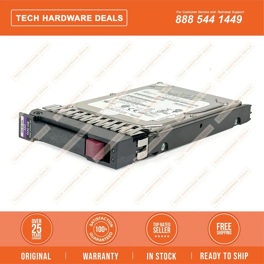 Жёсткий диск HP 619286-004 900GB 10K 6G Dual-Port SAS 2.5 SFF HDD Hard Disk Driv