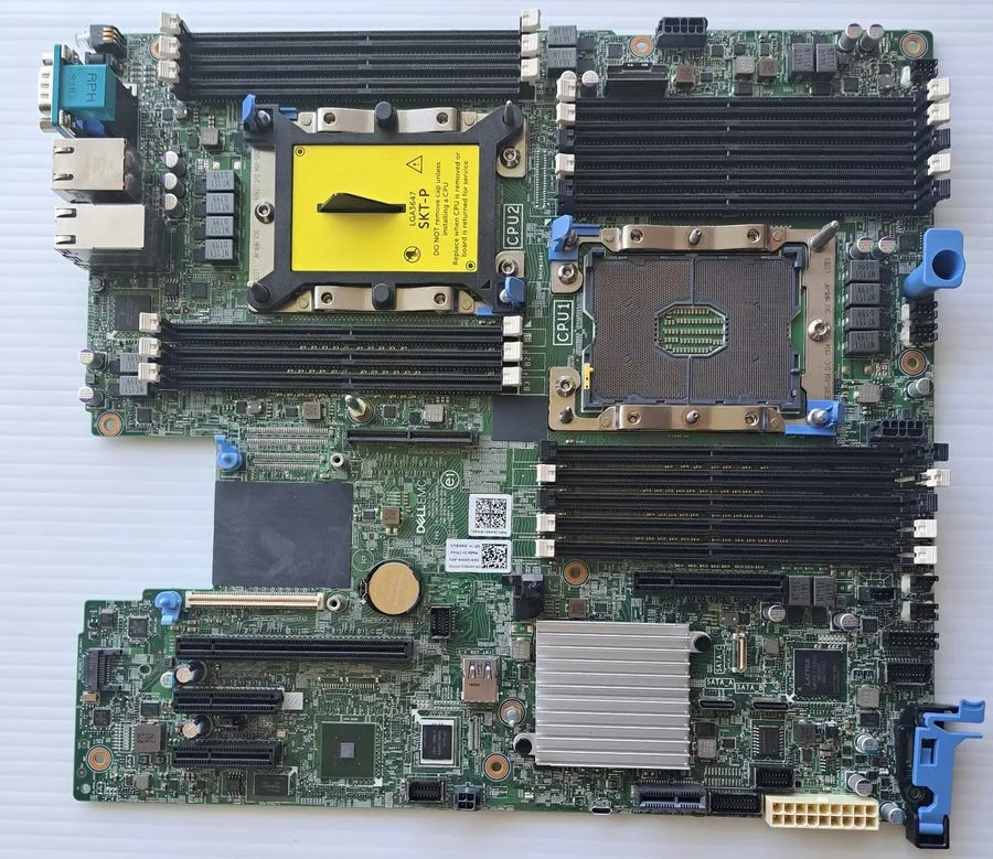 Материнская плата Dell 0XP8V5 Motherboard R440 + Power Board 01NV2N + RT6JG Dual — фото лота 1