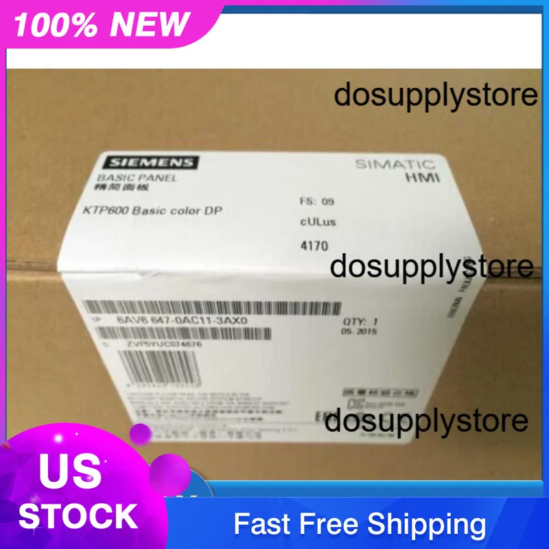 Панель оператора Siemens 6AV6647-0AC11-3AX0 SIMATIC HMI KTP600 6" Panel 6AV6 647