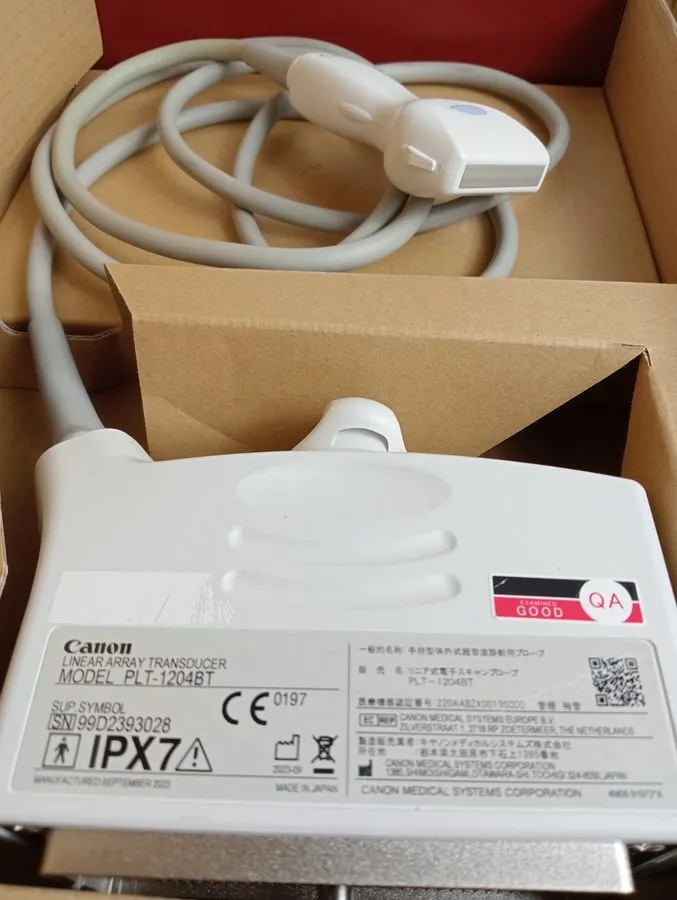 УЗИ-датчик Toshiba PLT-1204BT Linear Array Ultrasound Transducer — фото лота 1