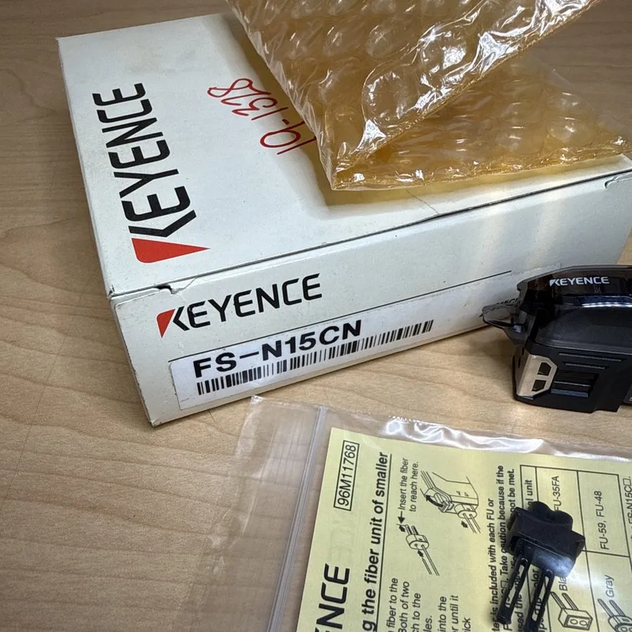 Датчик KEYENCE FS-N15CN Amplifier Fiberoptic Sensor — фото лота 1