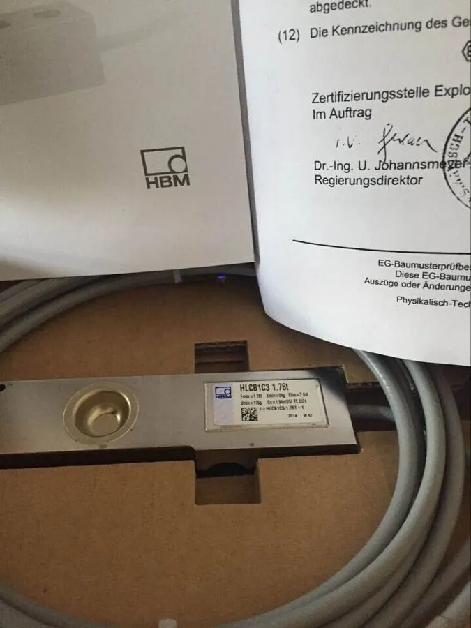 Тензодатчик HBM load cell HLCB1C3/1.76T