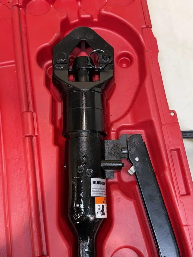 Электрооборудование Burndy Y644HSXT Hydraulic Manual Operated Crimper Dieless Cr