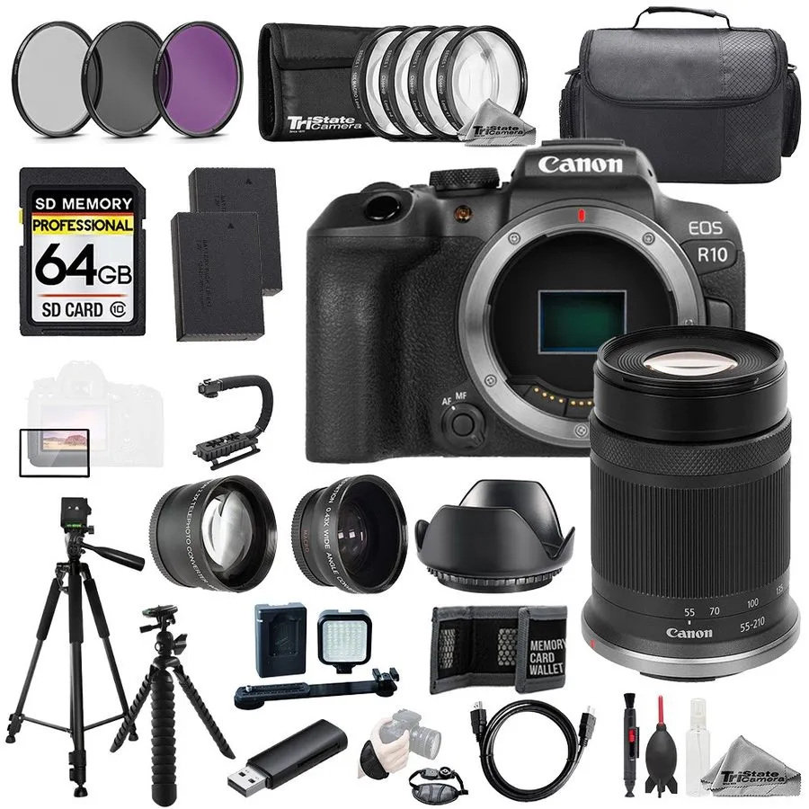 Объектив Canon RF-S 55-210mm f/5-7.1 IS STM Telephoto Lens Bundle