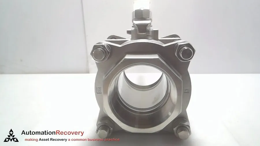 Клапан Jomar T-SS-1000N-4B 2"Npt Ball Valve Stainless Steel CF8M Full Port 1000W