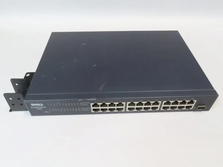 Коммутатор Dell PowerConnect 2624 24-Port Gigabit Managed Ethernet Switch Rackmo