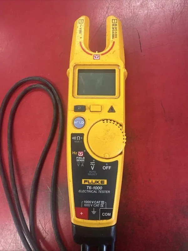 Тестер Fluke T61000PRO/AMER T6-1000 PRO Electrical Tester w/ Clip — фото лота 2